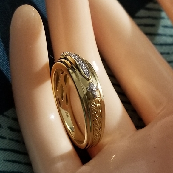 925 Diamond ring - Picture 6 of 7